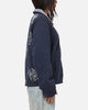 Majestic Athletic New York Yankees Paint Splat Carpenter Jacket Indigo