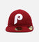 New Era Philadelphia Phillies '50th Anniversary' 59FIFTY Retro Crown Fitted Official Team Colors