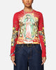 Ed Hardy Women's Divine Long Sleeve T-Shirt Red