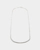 NXS 2MM Micro Tennis Necklace White Gold