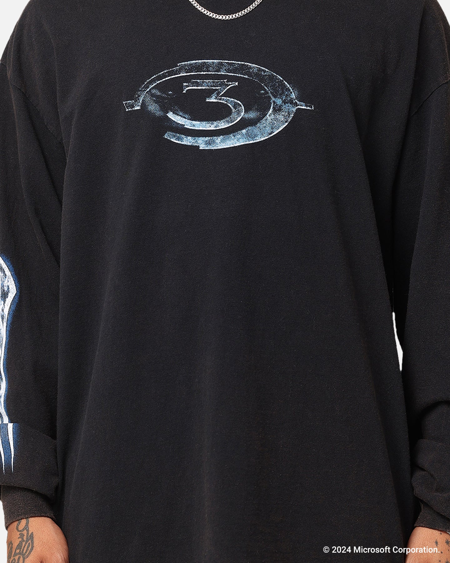 73Studio X Halo Halo Legendary Long Sleeve T-Shirt Black | Culture