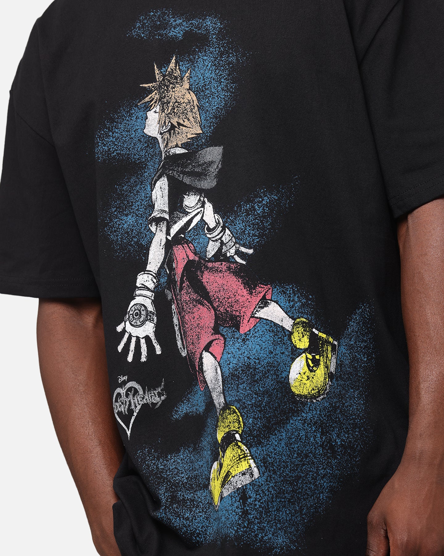 73Studio Disney Kingdom Hearts Sora Heavyweight T-Shirt Black