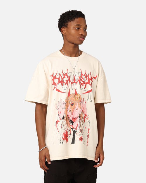 73Studio X Chainsaw Man Power Heavyweight T-Shirt Off White