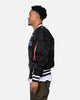 New Era X Alpha Series X NFL Philadelphia Eagles MA-1 Bomber Jacket Black