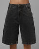 Loiter Star Born Jorts Dirty Grey