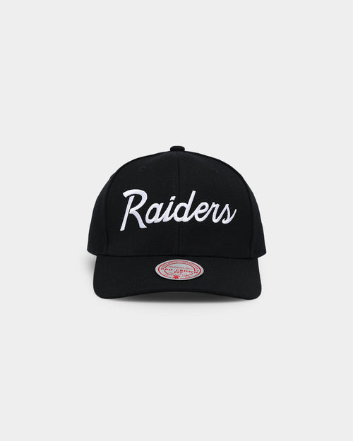 Mitchell & Ness Las Vegas Raiders 'Wool Blend' Snapback Black