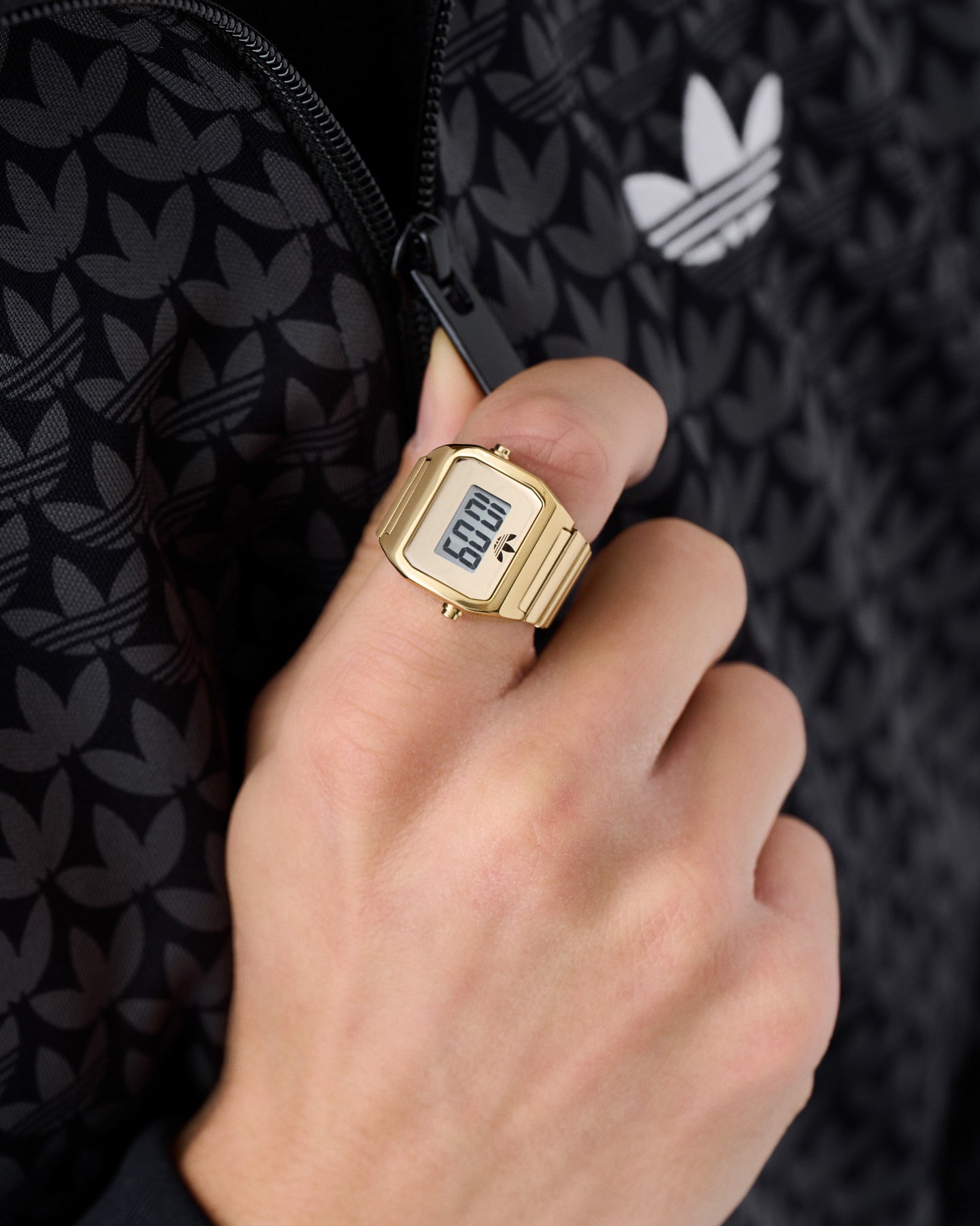  DIGITAL TWO RING ゴールド　 リングウォッチ Adidas Digital Two Ring Watch Gold | Culture Kings US