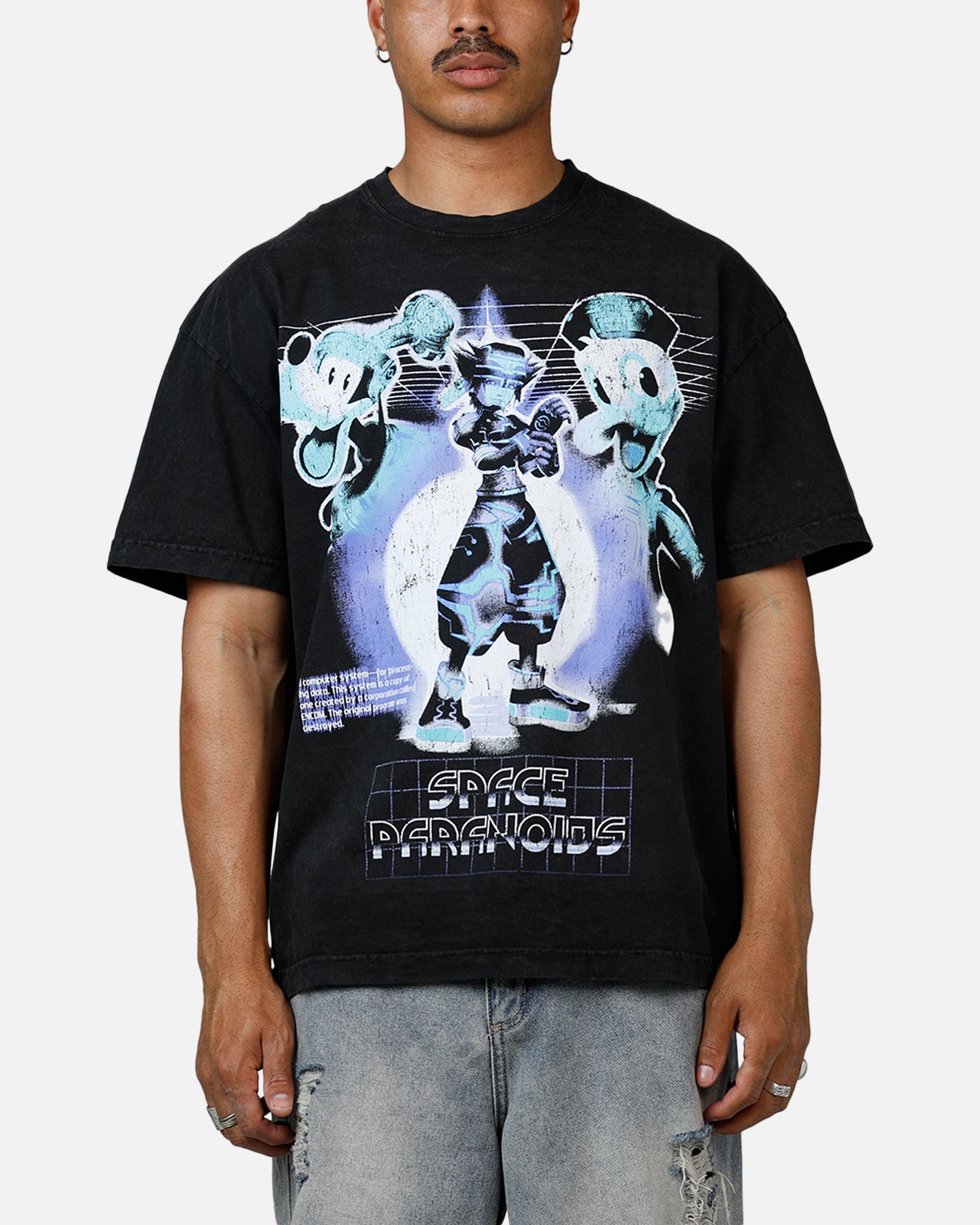 73Studio Disney Kingdom Hearts Space Paranoids Heavyweight T-Shirt