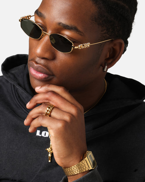 Saint Morta Cuban Ring Gold
