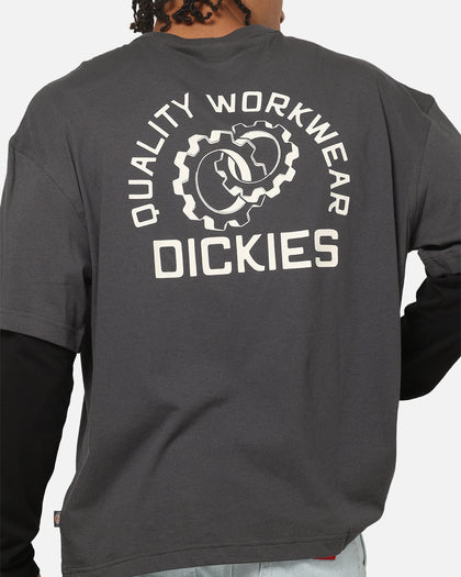 Dickies Payson 2Fer Long Sleeve T-Shirt Black