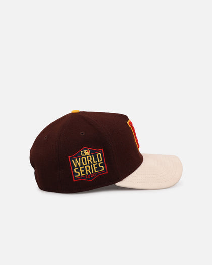 New Era Los Angeles Dodgers 'Members Only' 9FORTY A-Frame Snapback Brown