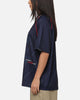 Majestic Athletic England Mesh Jersey Navy