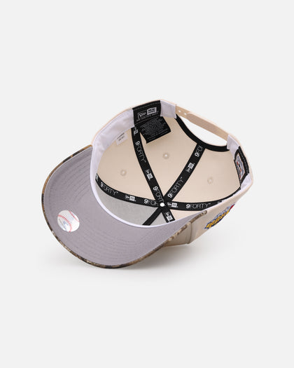 New Era New York Yankees 'Realtree Visor' 9FORTY A-Frame Snapback Cream/Camo