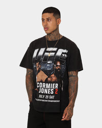 UFC By Goat Crew 214 Card Vintage T-Shirt Black Wash