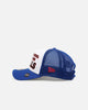 New Era Buffalo Bills 'Team Motto' 9FORTY A-Frame Trucker Snapback Official Team Colors