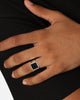 House Of Auric Gabriel Onyx Ring Sterling Silver