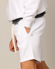 Carré Blanc Classic Sweat Shorts White