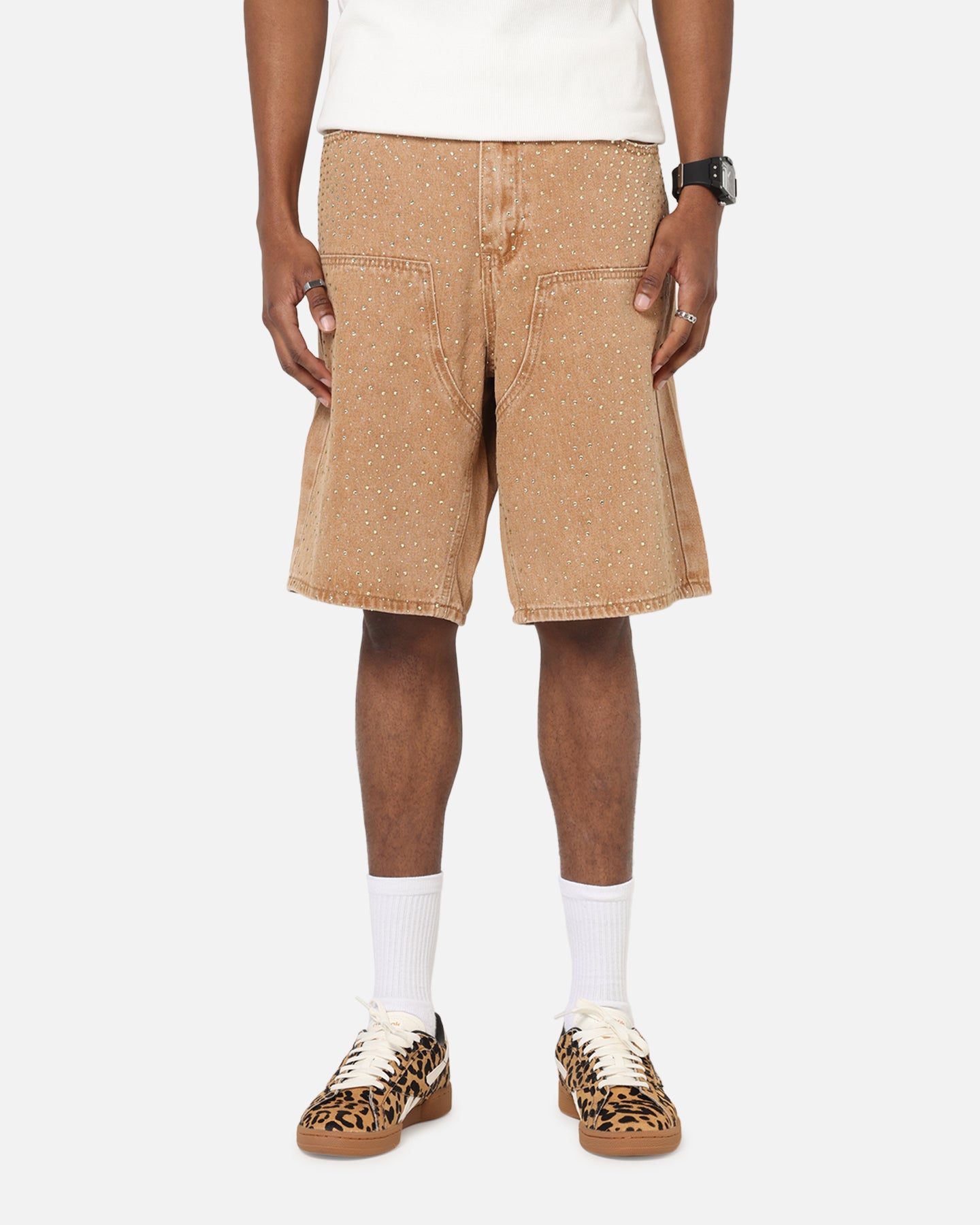 XXIII Diamond Buckle Back Jorts Vintage Sand | Culture Kings US