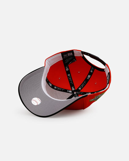 New Era Los Angeles Angels 'Halloween' 9FORTY A-Frame Snapback Orange/Black