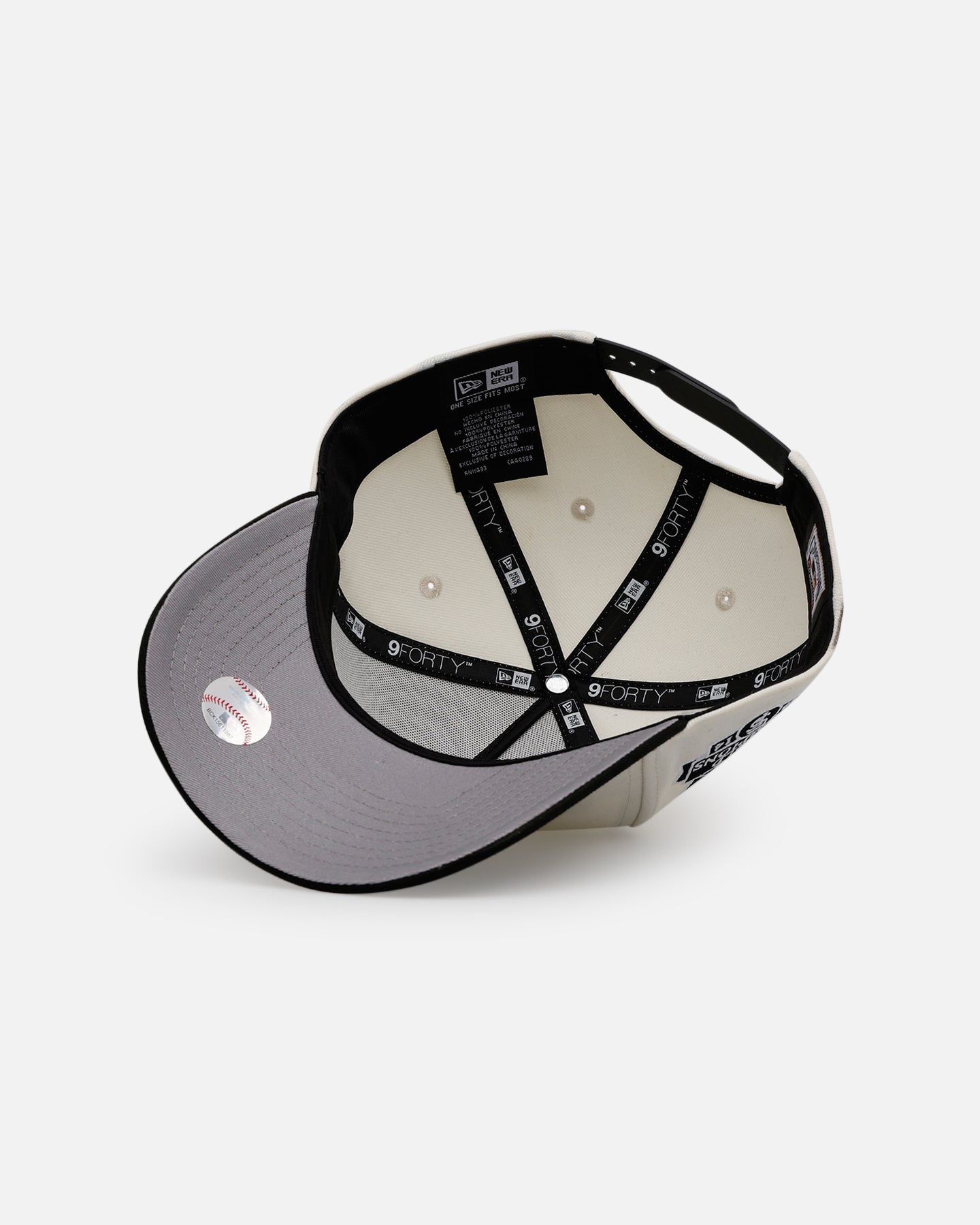 New Era San Francisco Giants 'Chrome Black' 9FORTY A-Frame