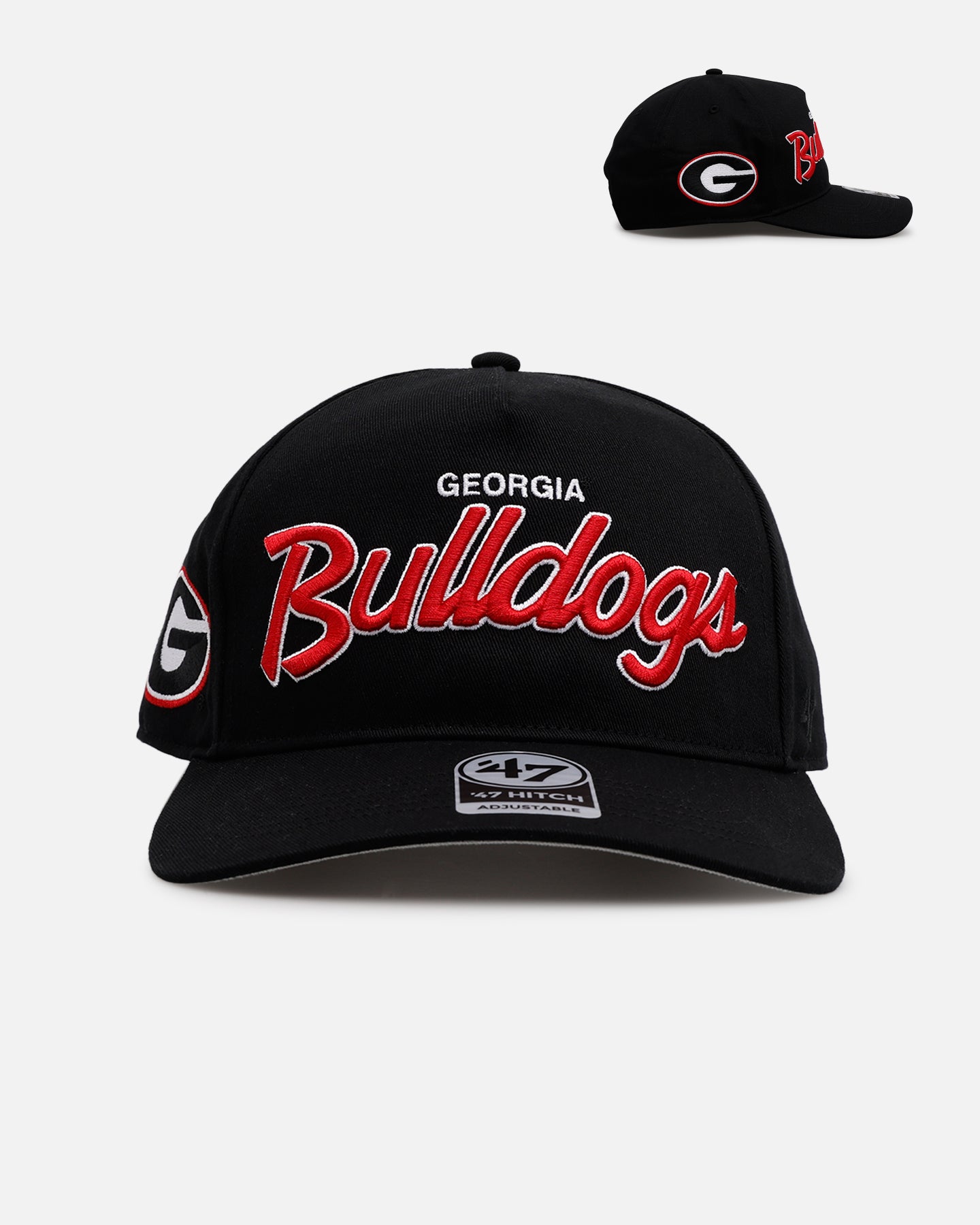 47 Brand Georgia Bulldogs 'Black Dome Script' 47 Hitch Snapback