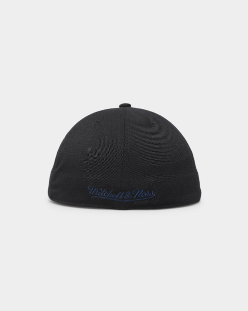 Mitchell & Ness Brooklyn Nets 'Team Script 2.0 Hardwood Classics' Fitted Black