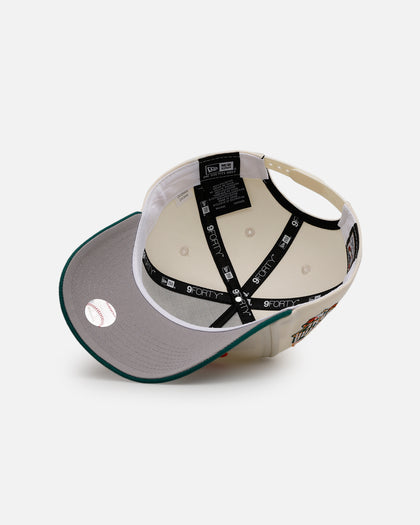 New Era San Diego Padres 'Citrus' 9FORTY A-Frame Snapback Chrome/Green/Orange