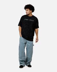 73Studio X Fallout Pipboy T-Shirt Black Acidwash