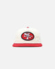 New Era San Francisco 49ers 'Throwback Corduroy' Golfer Snapback Chrome