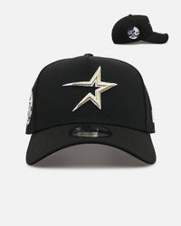 New Era Houston Astros 'Black And Team Color' 9FORTY A-Frame Snapback Black/Official Team Color