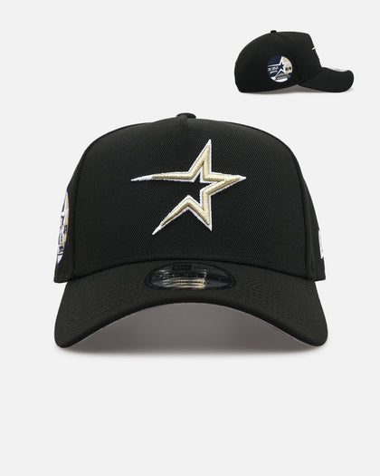 New Era Houston Astros 'Black And Team Color' 9FORTY A-Frame Snapback Black/Official Team Color