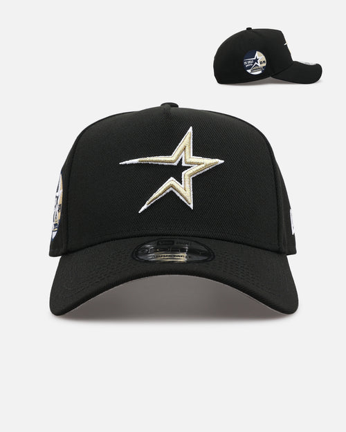 New Era Houston Astros 'Black And Team Color' 9FORTY A-Frame Snapback Black/Official Team Color