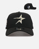 New Era Houston Astros 'Black And Team Color' 9FORTY A-Frame Snapback Black/Official Team Color