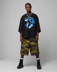 Loiter Security Check Box T-Shirt Black