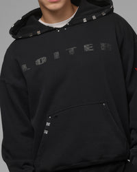Loiter Pain Distressed Hoodie