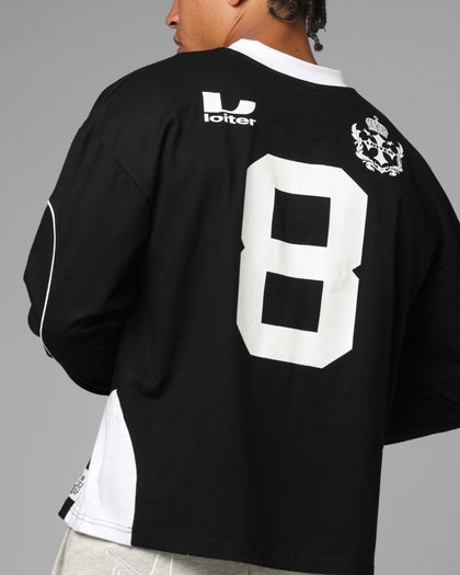 Loiter World Cup Long Sleeve T-Shirt Black