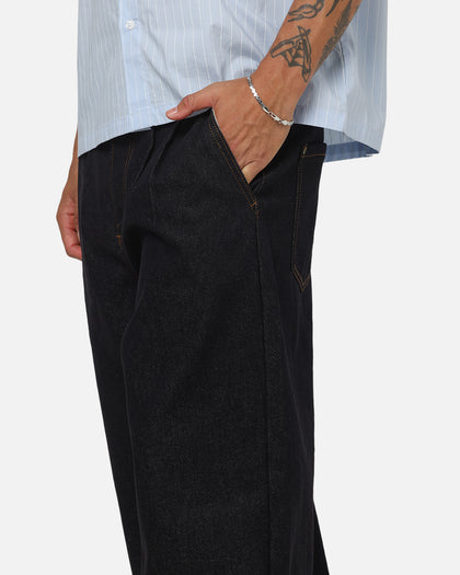 Carre Astor Pleated Jeans Raw Blue