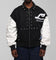 Loiter Frontier Varsity Jacket Black/Off White