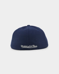 Mitchell & Ness Brooklyn Nets 'Team Ground 2.0 Hardwood Classics' Fitted Blue