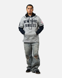 47 Brand New York Yankees Game Hoodie Grey/Navy
