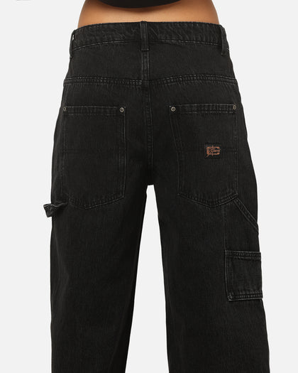 Carre Baggy Carpenter Jeans Black Denim