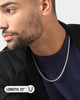 House Of Auric 3.7mm Franco Chain Sterling Silver