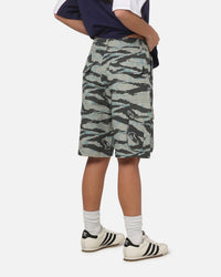Carre Depot Cargo Shorts Tiger Camo