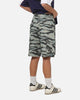 Carre Depot Cargo Shorts Tiger Camo