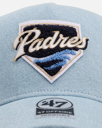 47 Brand San Diego Padres 'Denim Chenille' 47 Offside Snapback Denim