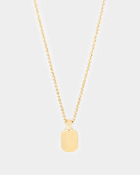 NXS Tag Chain Gold