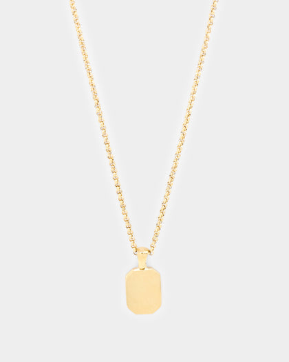 NXS Tag Chain Gold