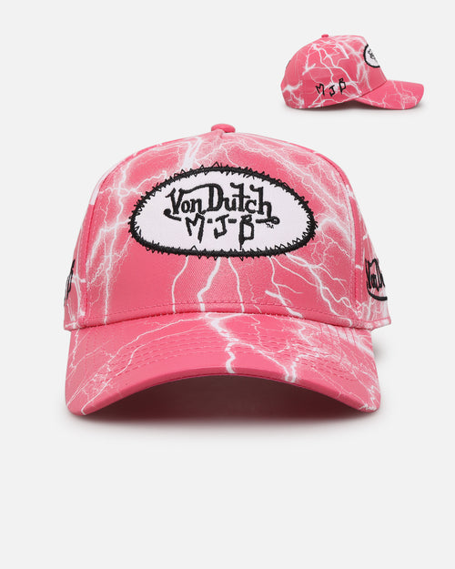 Von Dutch Pink Lightning Trucker Snapback Pink