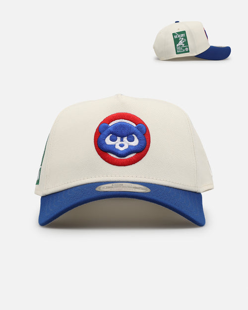 New Era Chicago Cubs 'Team Color Visor' 9FORTY A-Frame Snapback Chrome