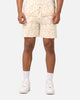 XXIII Puzzle Knit Shorts Beige/Off White